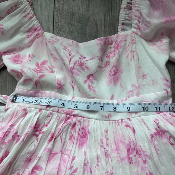 Altar'd State Pink and White Floral Print Dress - Picture 10 of 10